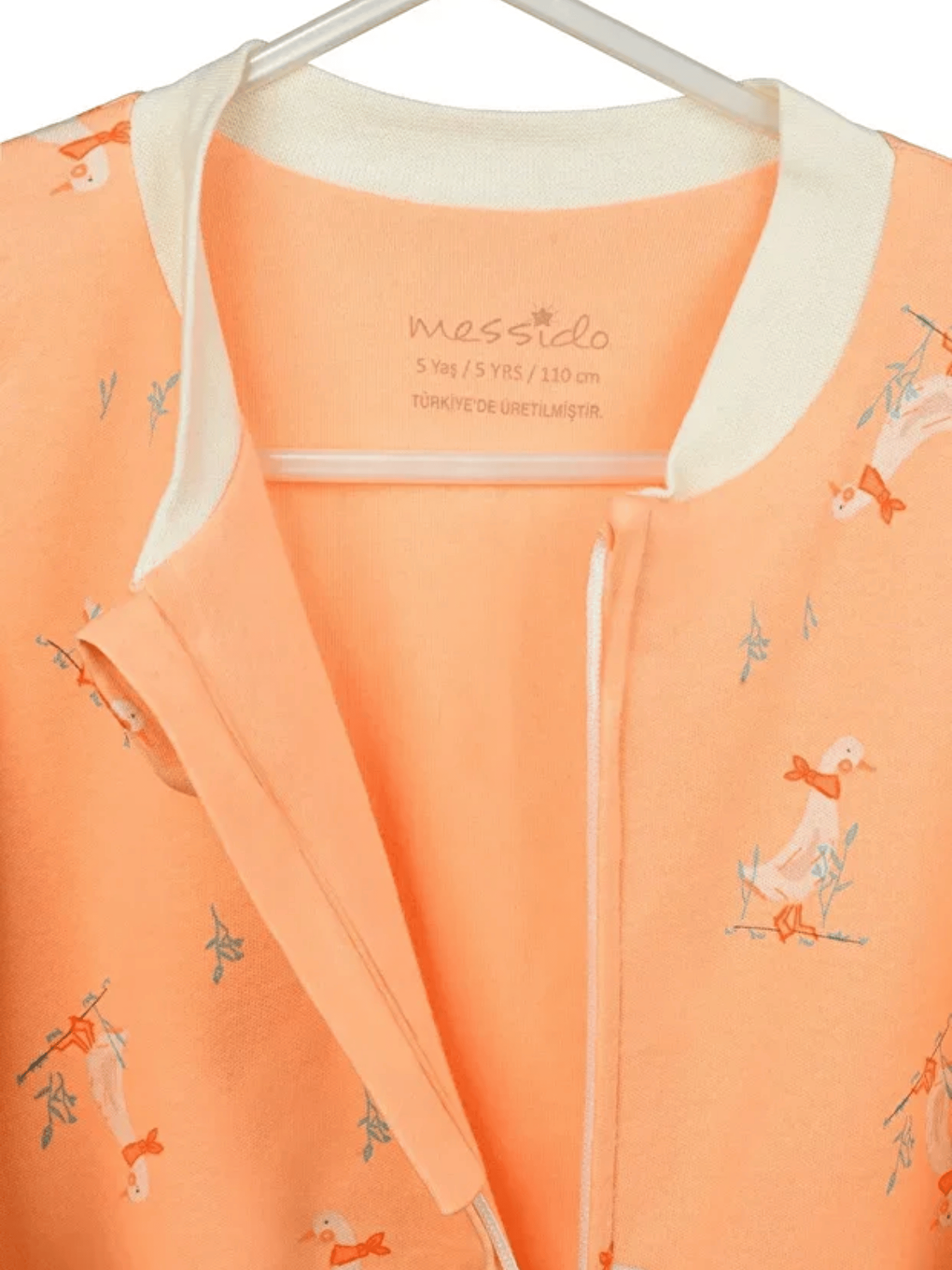 Pembe Bisiklet Yaka Elyaf Dolgulu Kız Bebek Uyku Tulumu 1 Tog-5