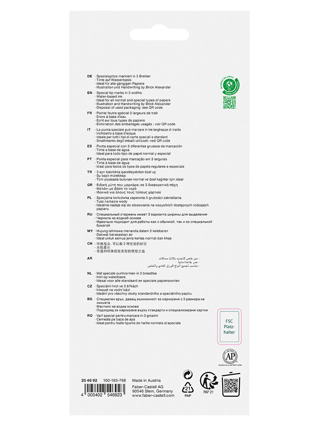 Graffiti Fosforlu Kalem Seti, 8’li, Su Bazlı Mürekkep, 3 Farklı Çizgi Kalınlığı, Dayanıklı Mürekkep-2