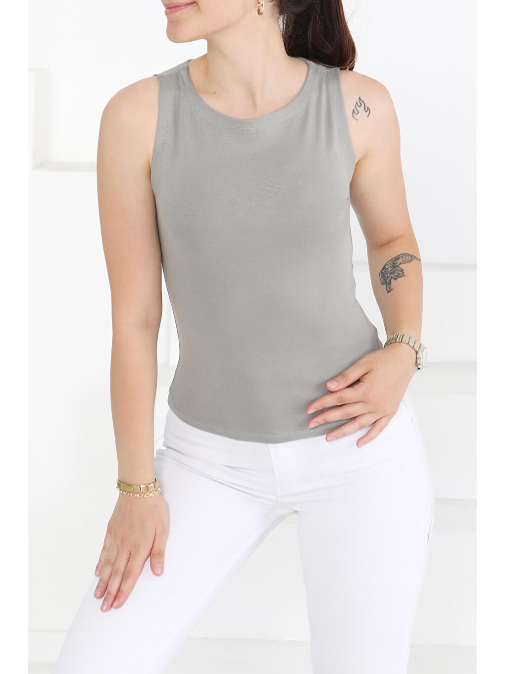 Sıfır Kol Bady Bej - 27374