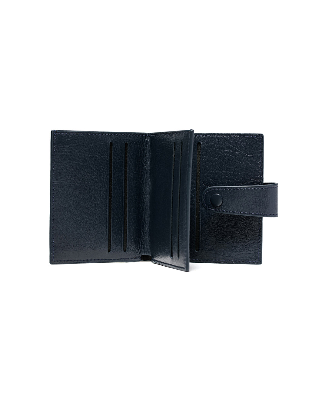 Lacivert Unisex Cüzdan & Kartlık 710 Deri Cüzdan Kartlık-4