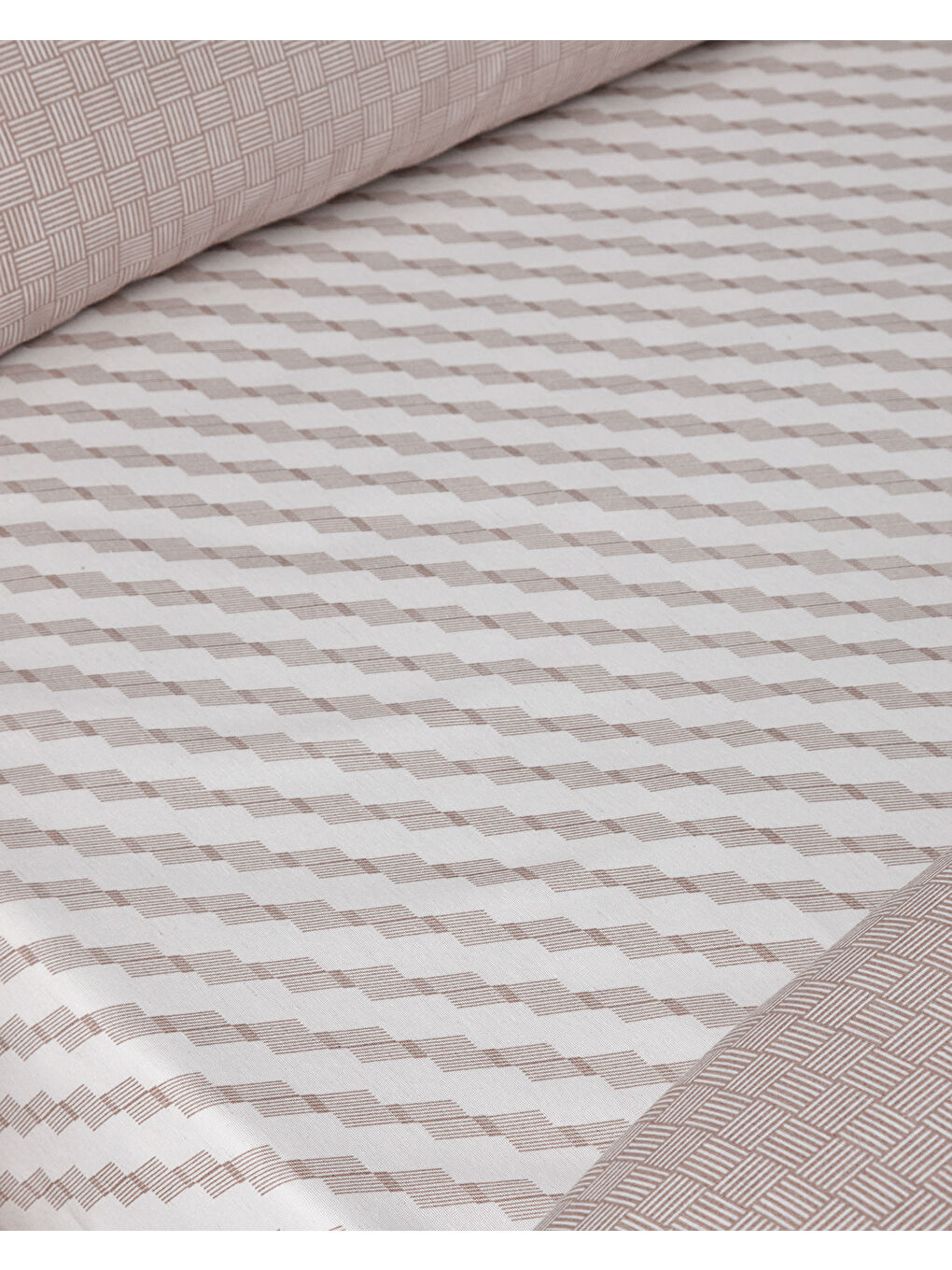 Mor Linework Kolay Ütülenir Tek Kişilik Nevresim Takımı 160x220 cm Açık Mürdüm-4
