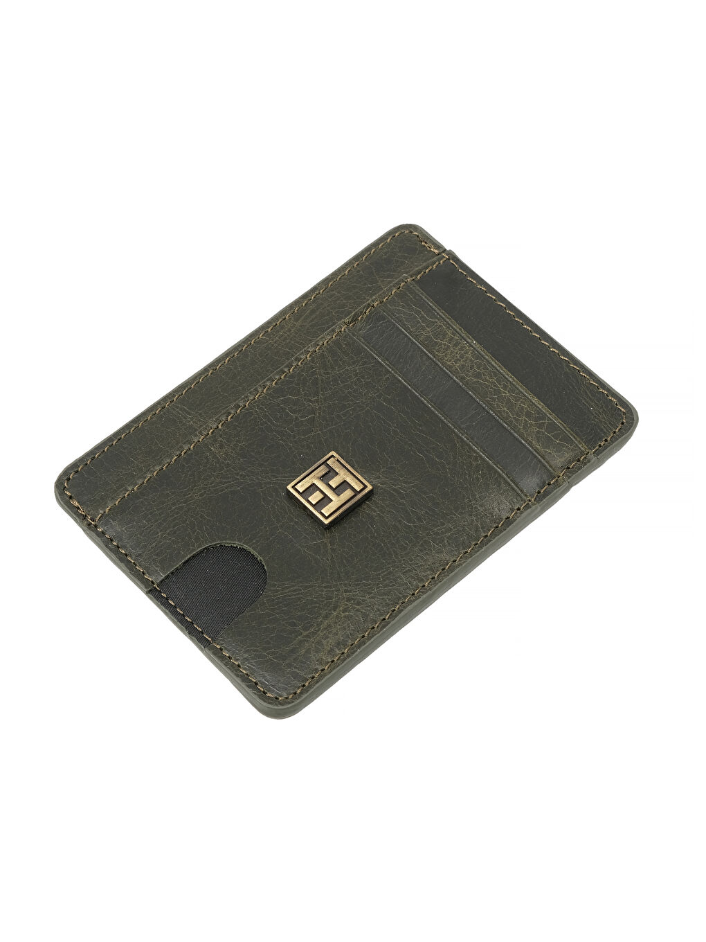 Yeşil Erkek Cüzdan & Kartlık TH-WS358 CRAZY HAKİ-1