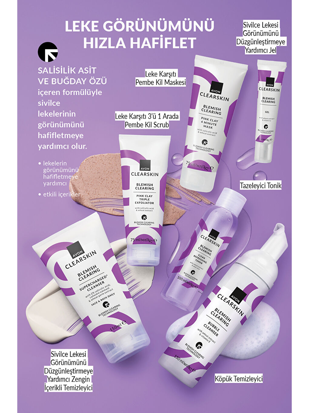 Clearskin Sivilce Lekesi Görünümünü Düzgünleştirmeye Yardımcı Jel 15ml İkili Paket-2