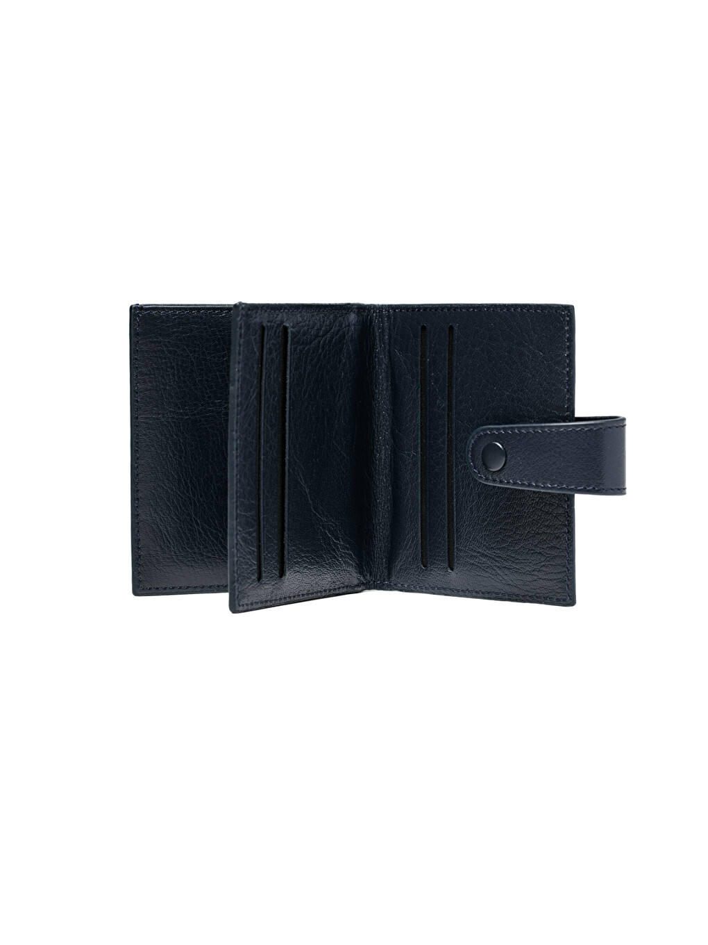 Lacivert Unisex Cüzdan & Kartlık 710 Deri Cüzdan Kartlık-5