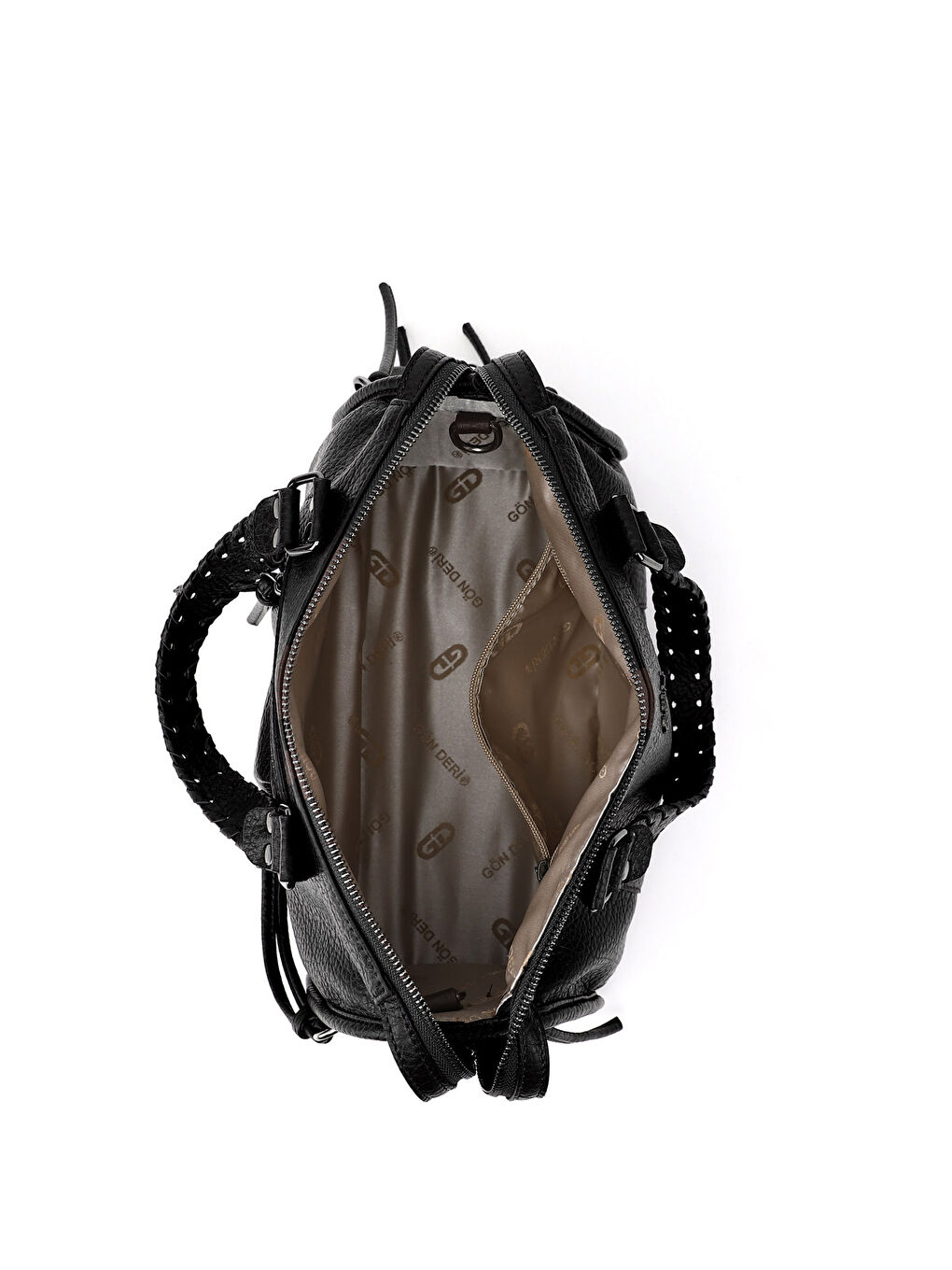 Siyah Kadın Bowling AÇIK SİYAH El Ve Omuz Çantası-4