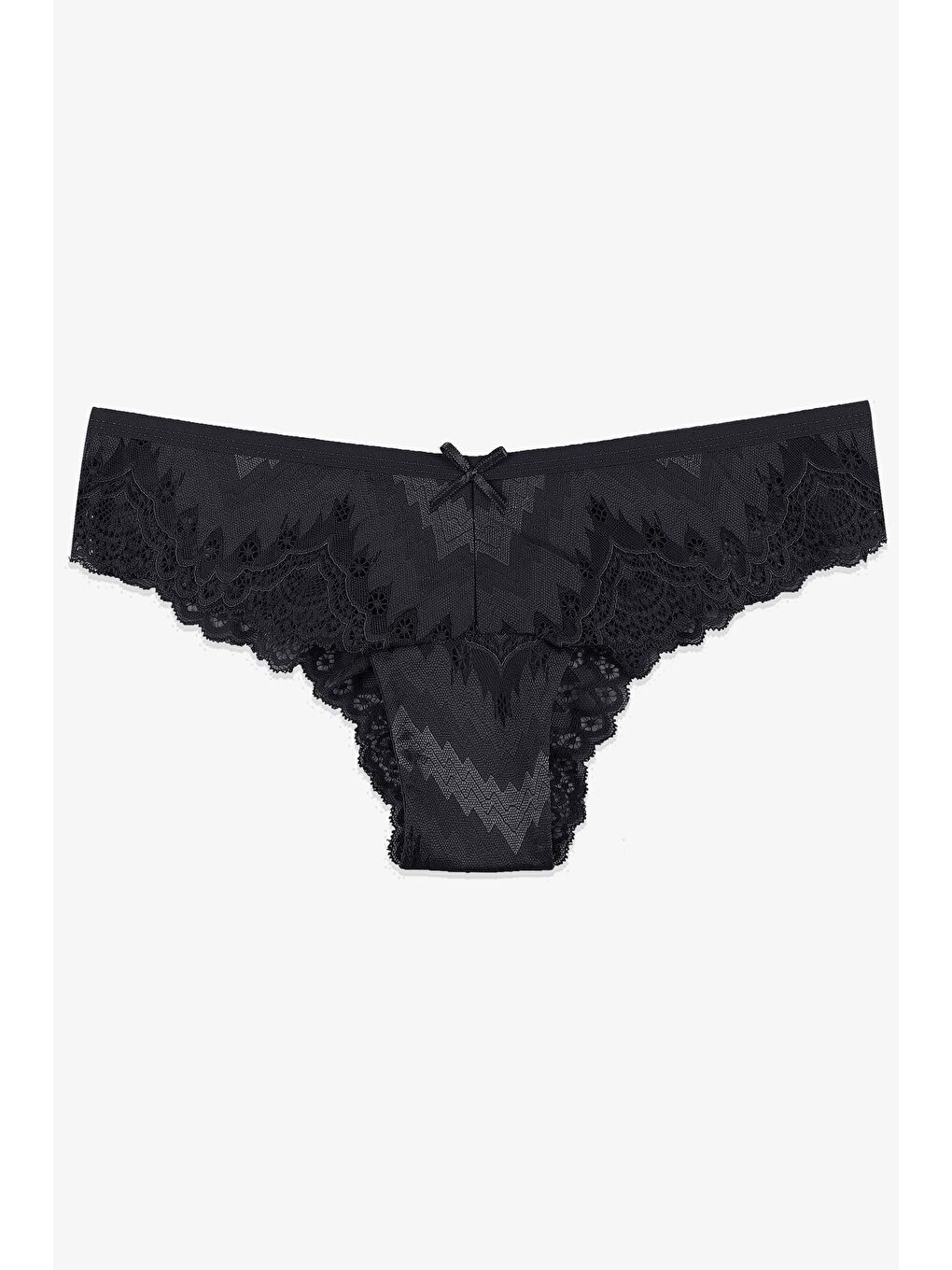 Mavi Kadın 5'li Dantelli Fantezi Brazilian Külot-5