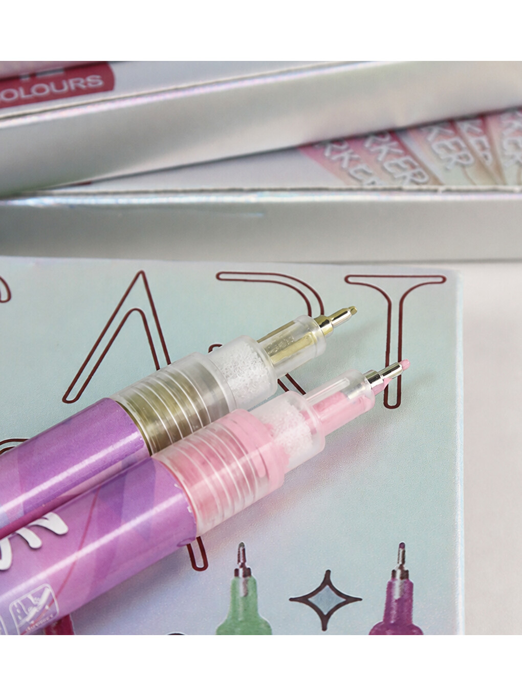 12 Renk Oje Kalem Nail Art-2