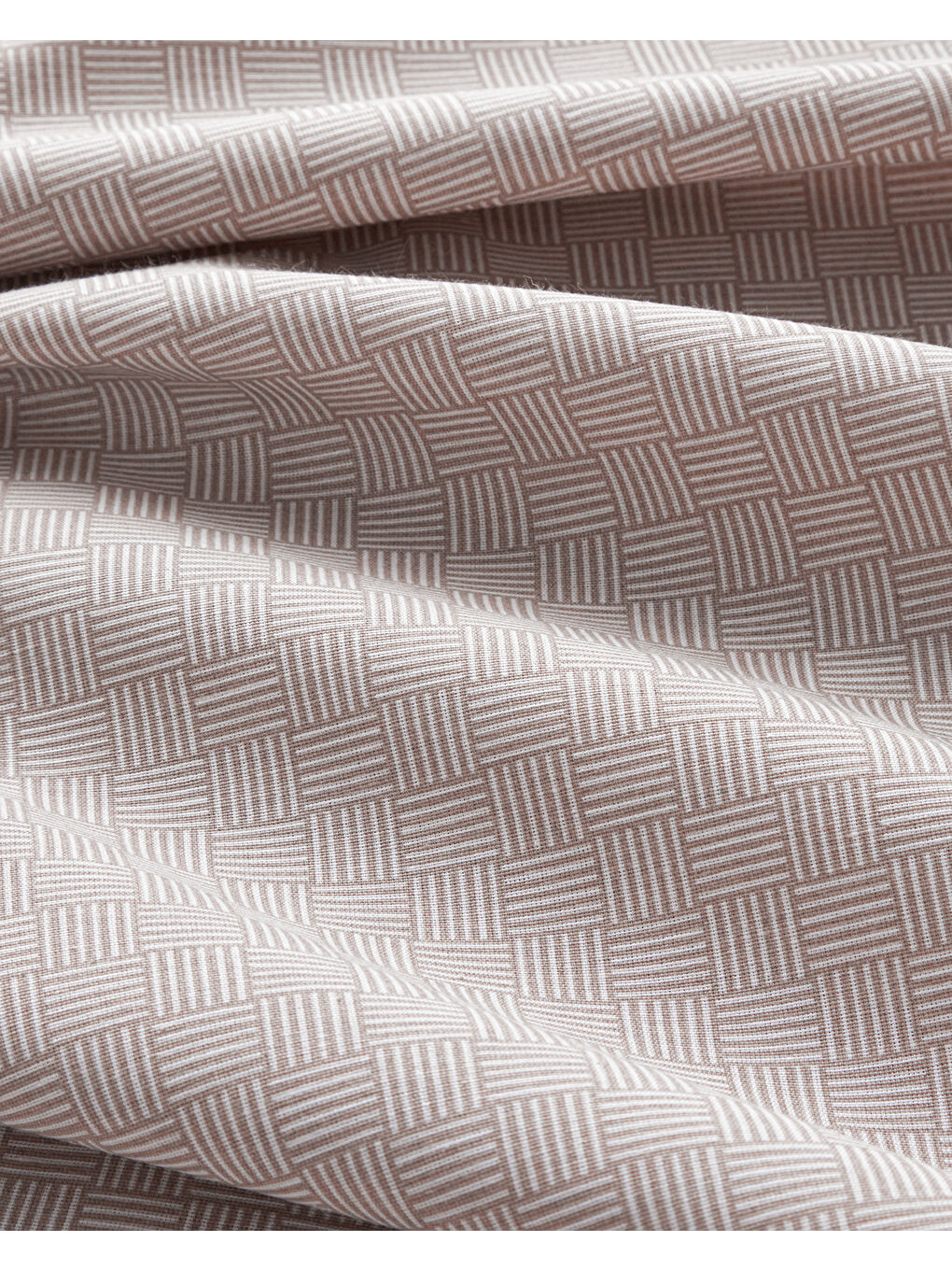 Mor Linework Kolay Ütülenir Tek Kişilik Nevresim Takımı 160x220 cm Açık Mürdüm-5