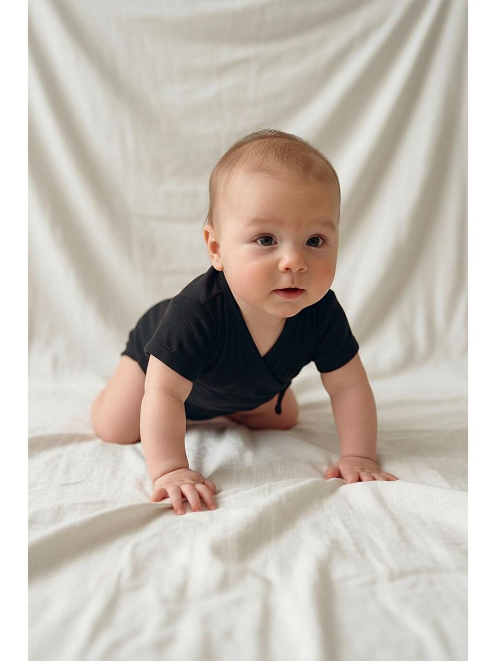 Siyah Müslin Kruvaze badi-2