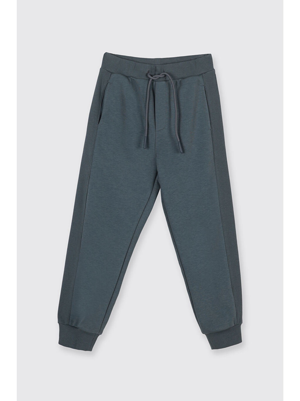 Erkek Çocuk Beli Lastikli Petrol Eşofman Altı-4