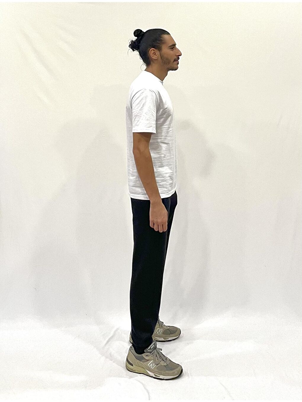 Siyah 3 İplik Kalın Erkek Eşofman Altı SPR24EA72-1