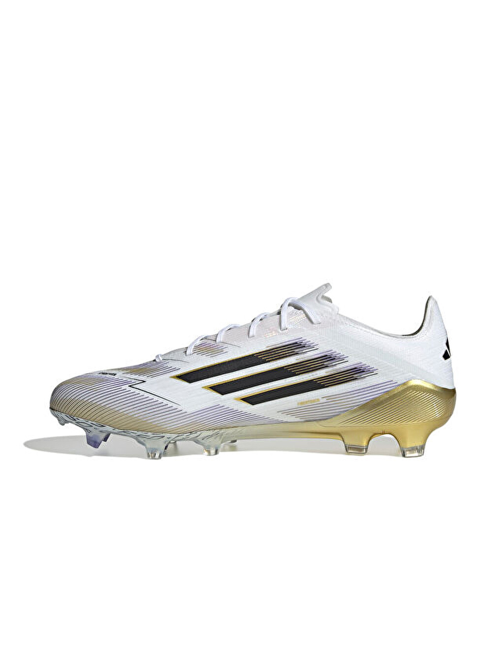 F50 Elite Fg Erkek Çim Zemin Kramponu Jh7617 Beyaz-3