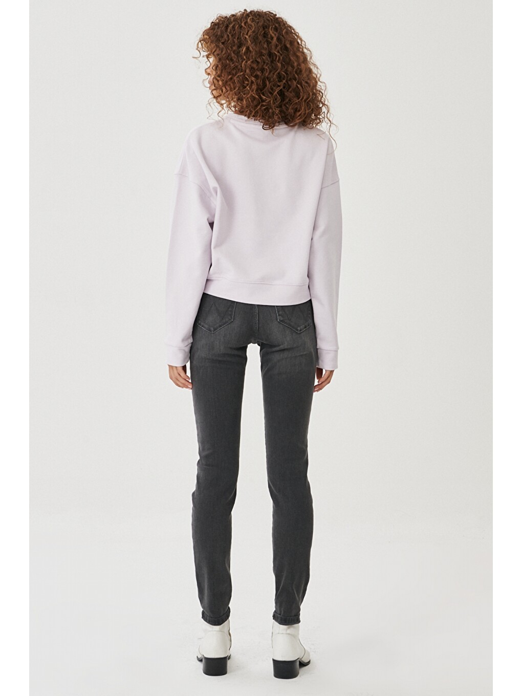 Gri Skinny Fit Normal Bel Denim Esnek Jean Jean Pantolon-4
