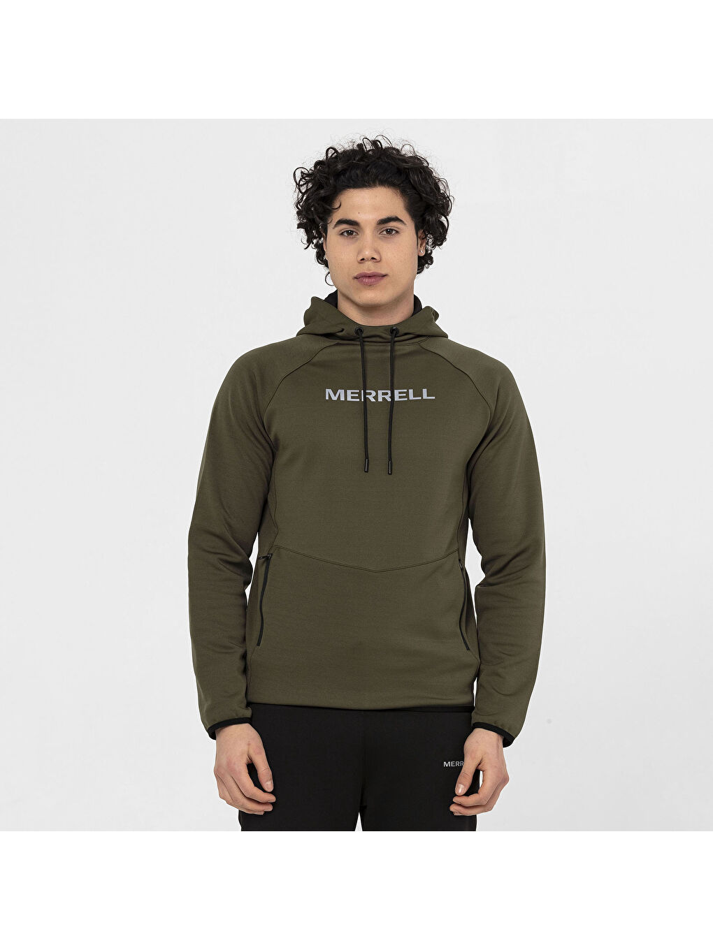 Haki Erkek Yeşil Sweatshirt-2