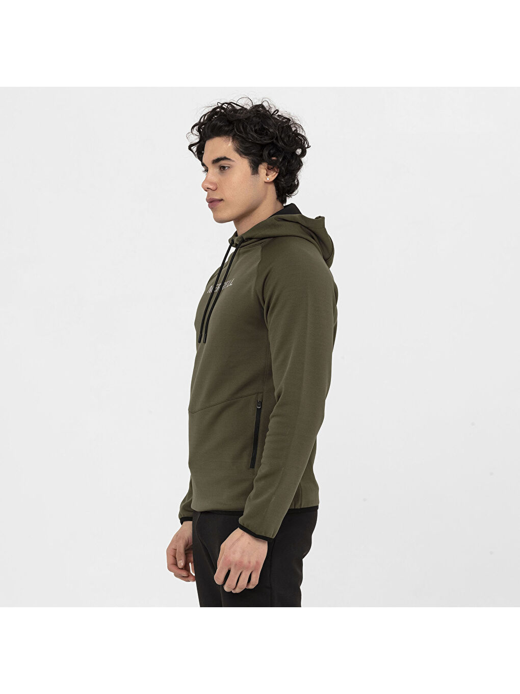 Haki Erkek Yeşil Sweatshirt-3