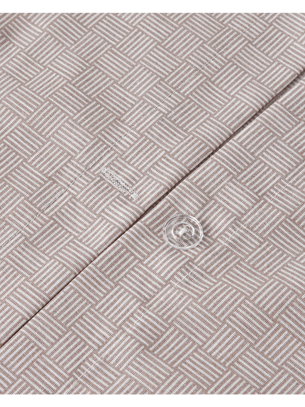 Mor Linework Kolay Ütülenir Tek Kişilik Nevresim Takımı 160x220 cm Açık Mürdüm-6