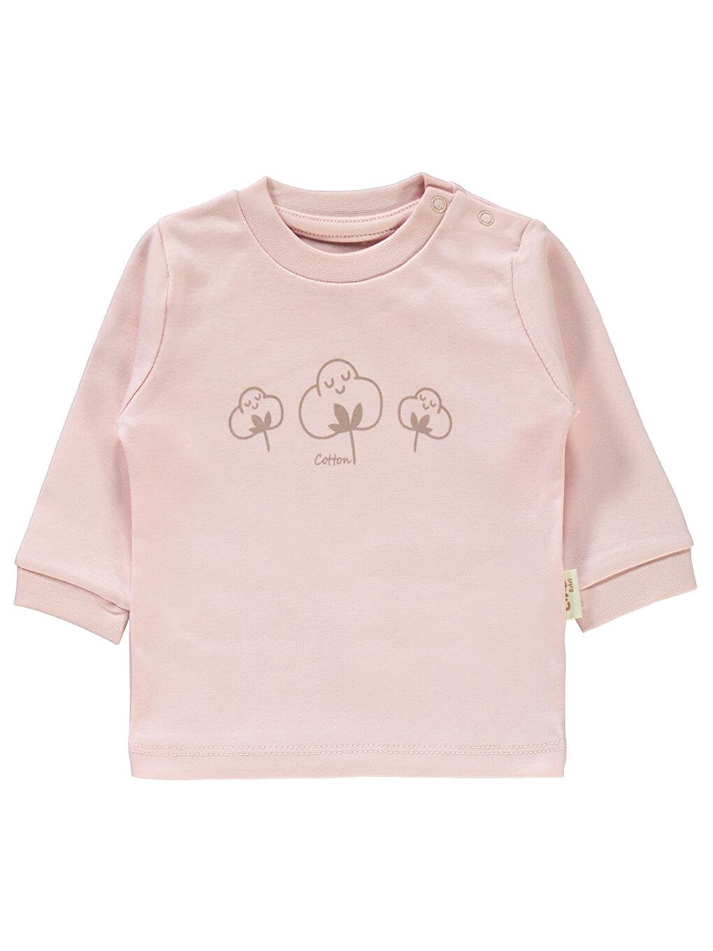 Civil Pembe Baby Bebek Organik Pijama Takımı 1-9 Ay Pembe - 1