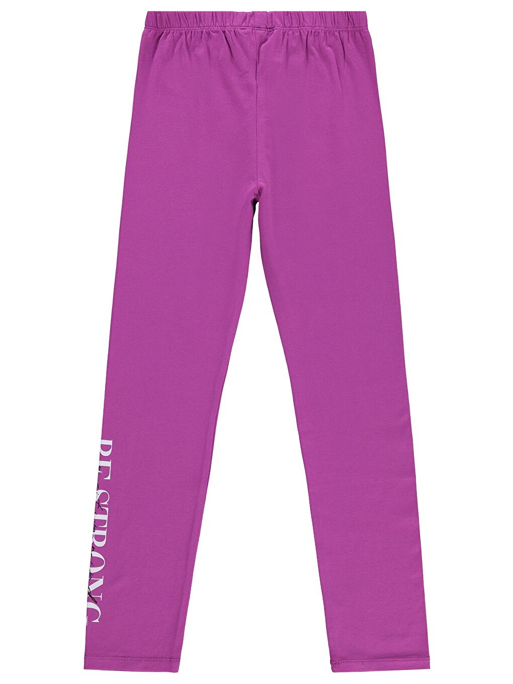 Mor Girls Bf Strong Baskılı 10-13 Yaş Tayt - Lila-1