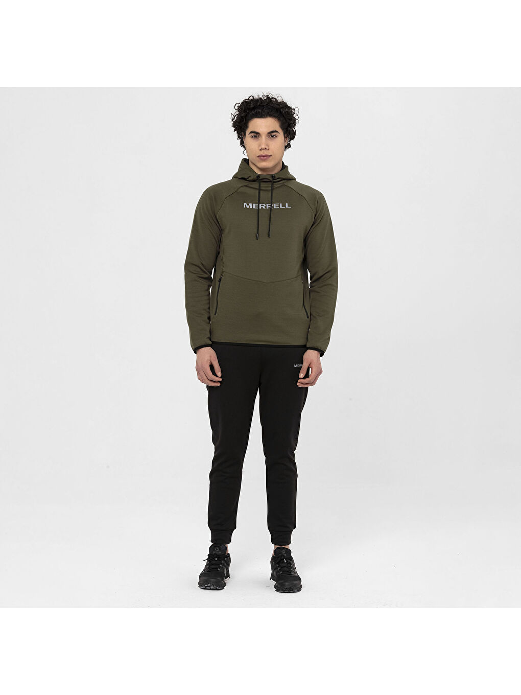 Haki Erkek Yeşil Sweatshirt-6