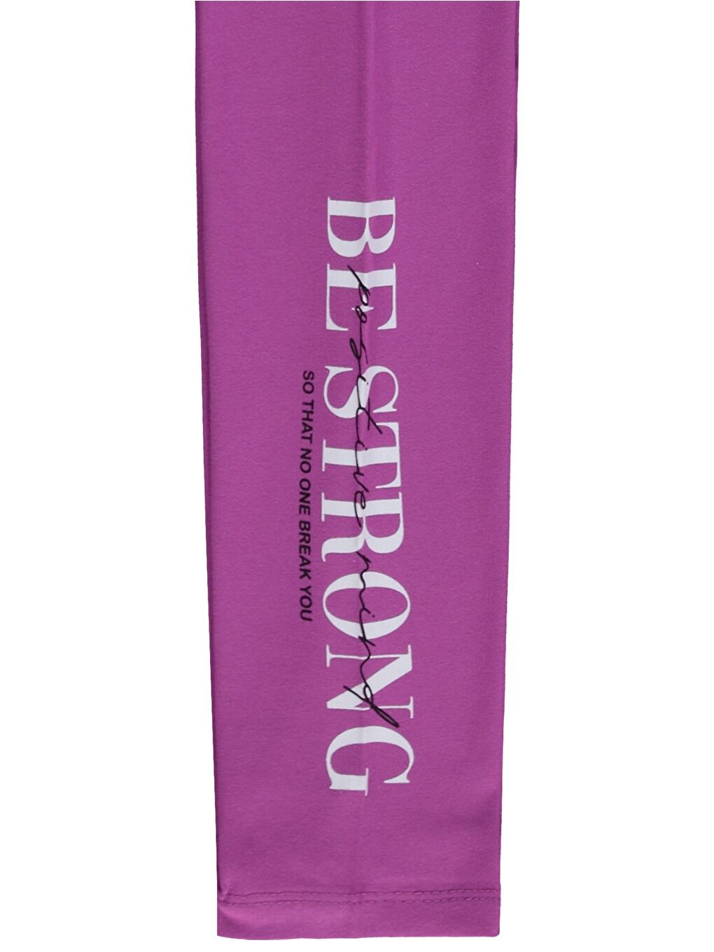 Mor Girls Bf Strong Baskılı 10-13 Yaş Tayt - Lila-2