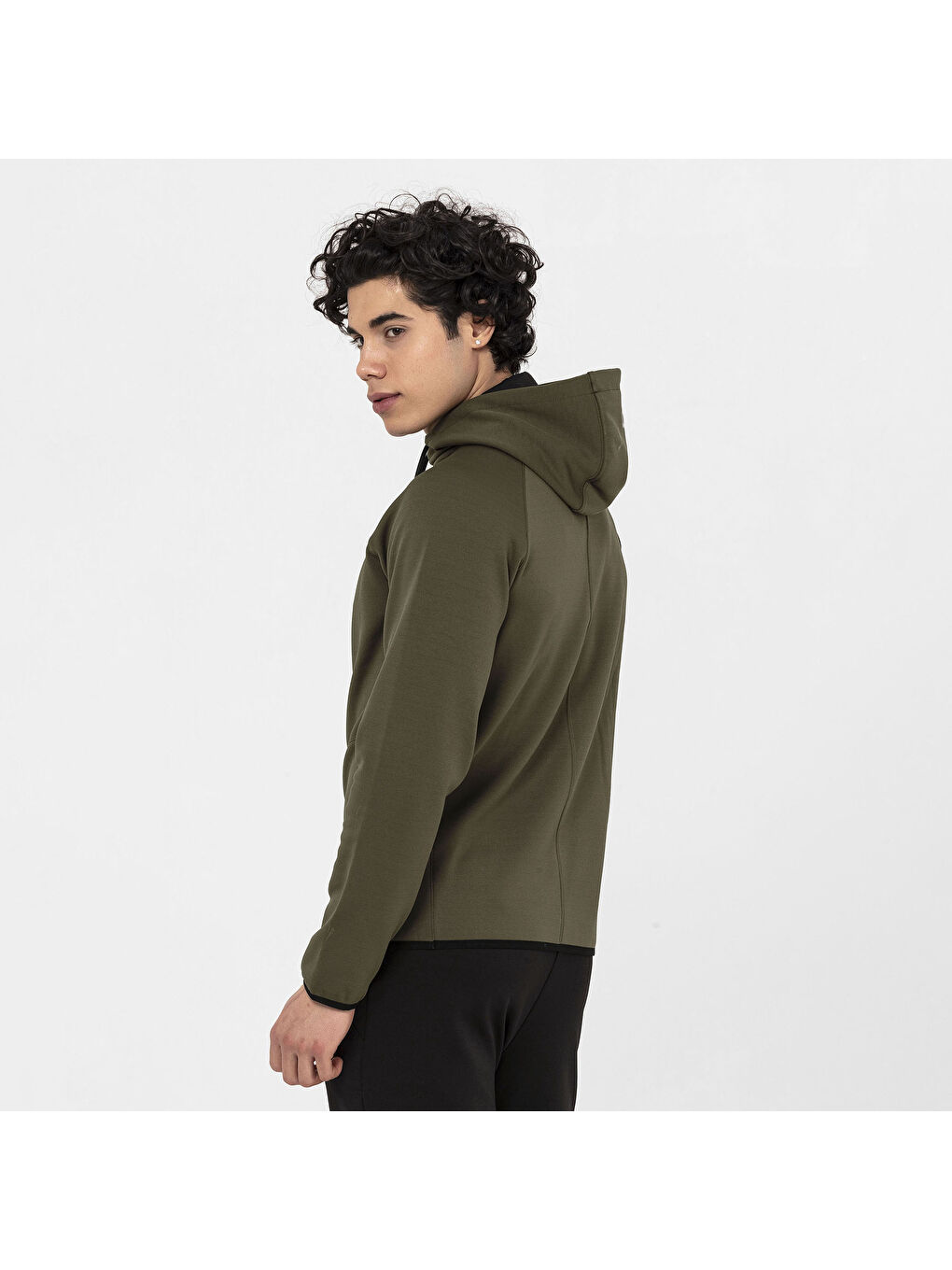Haki Erkek Yeşil Sweatshirt-8
