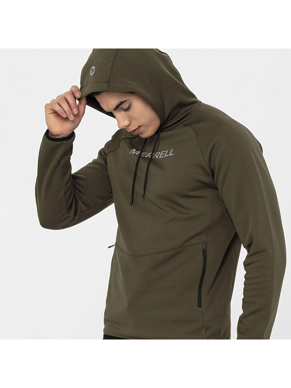 Haki Erkek Yeşil Sweatshirt-9