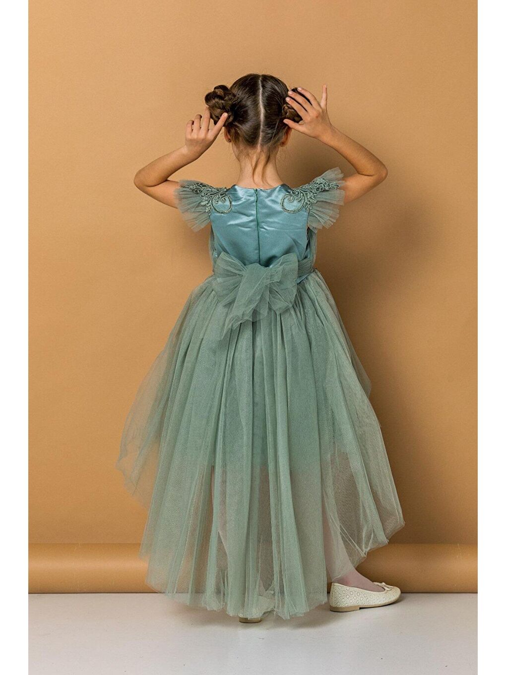 Haki Kız Çocuk Abiye-1