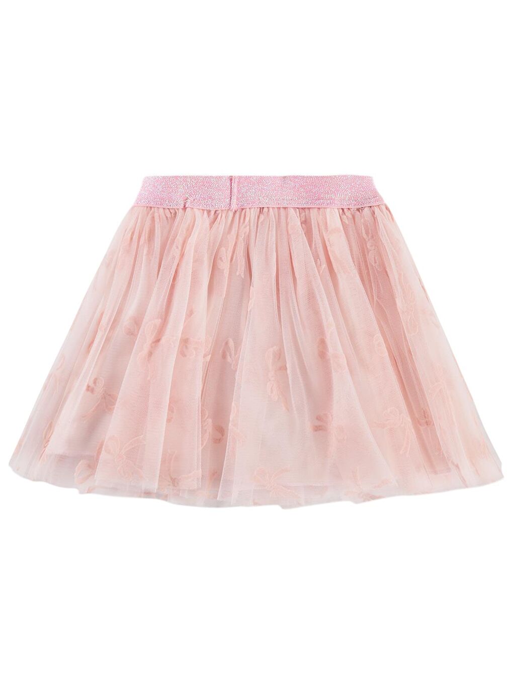 Baby Fiyonklu Tüllü 6-18 Ay Etek - Pembe 18-24 Ay-1