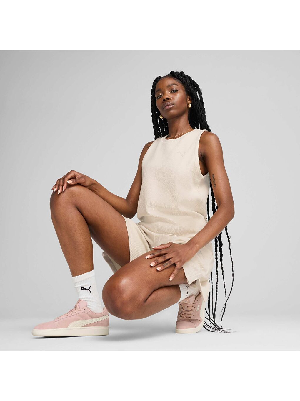 Beyaz HER Kadın Atlet-1