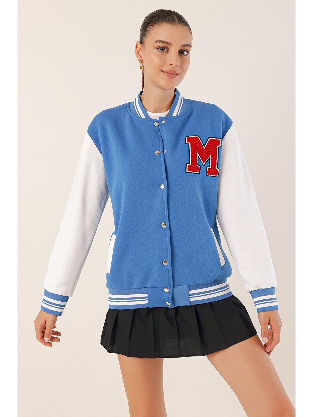 Mavi 55386 Kolej Ceket - Saks