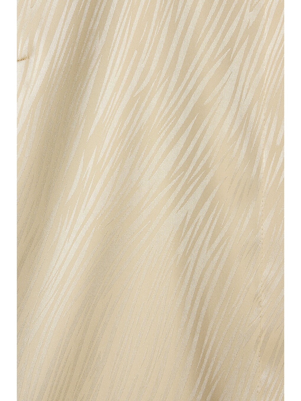 Sarı Zebra Desenli Gömlek - Gold-2