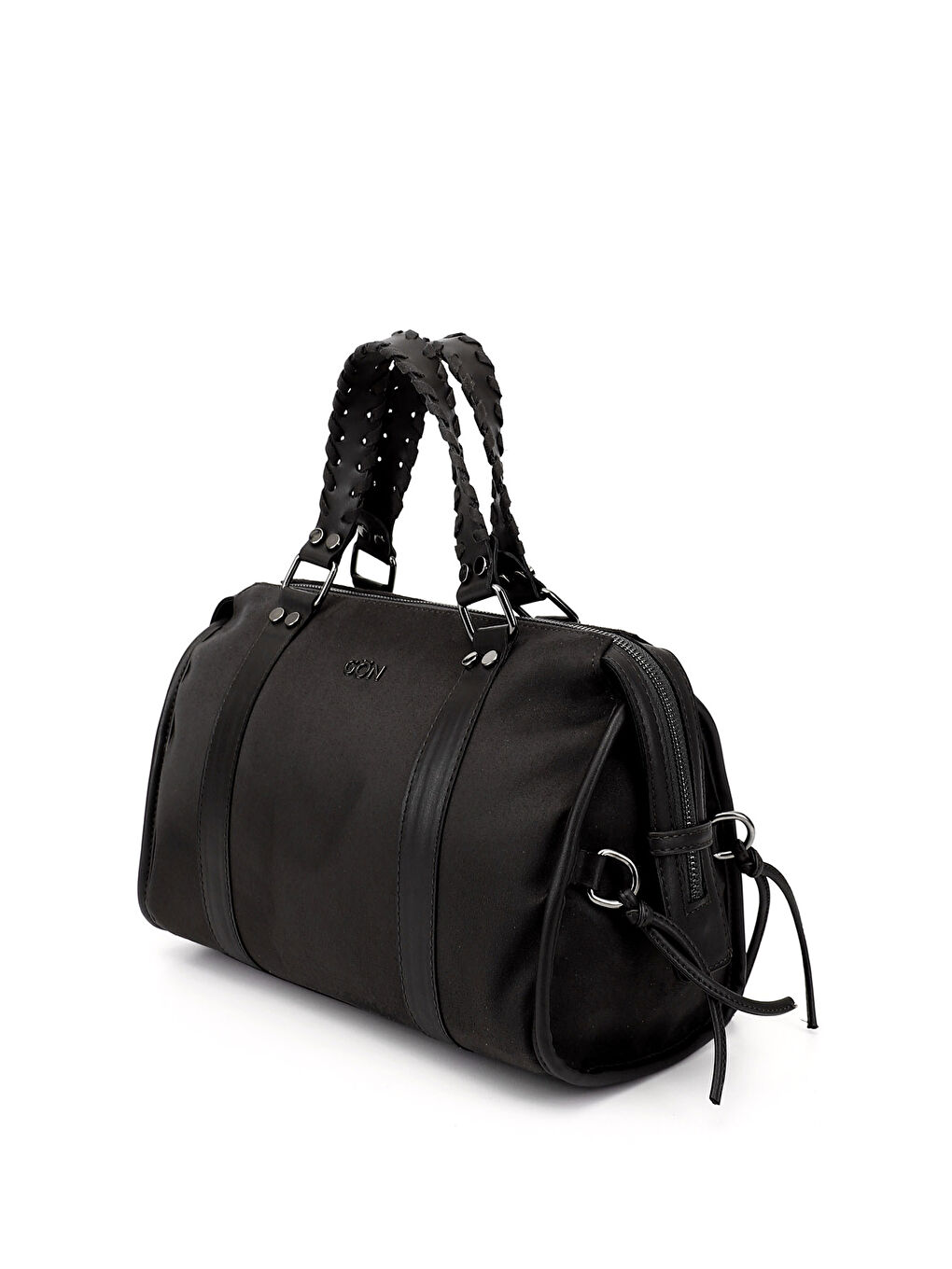 Siyah Kadın SİYAH-SAKS El Ve Omuz Çantası-2