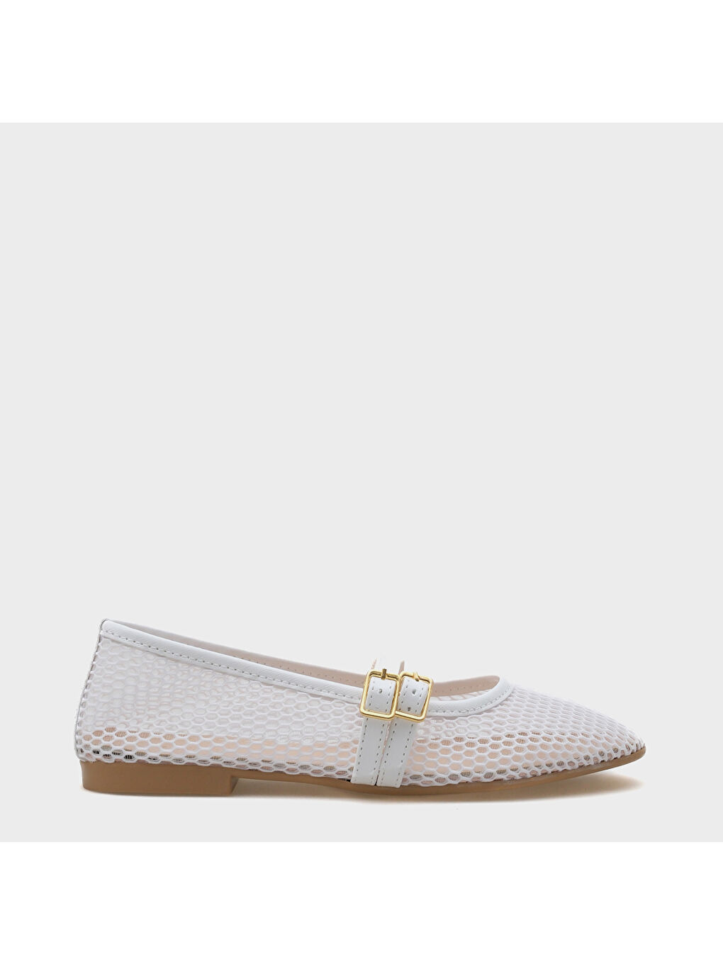 Beyaz June Kadın Babet