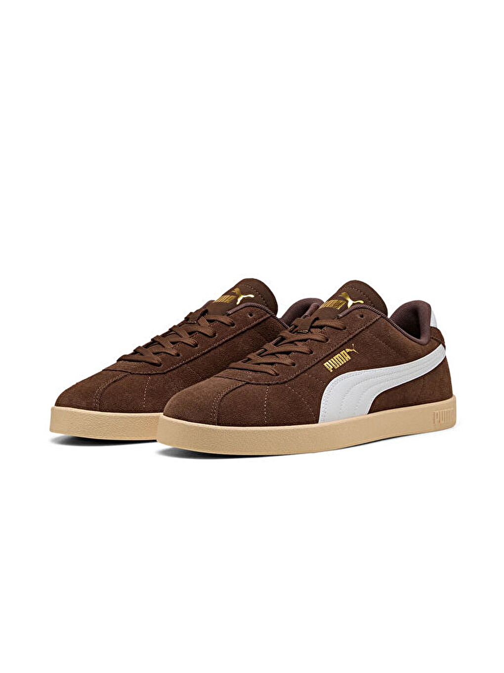 Puma Club İi Flat Erkek Günlük Ayakkabı 39744415 Kahverengi-2