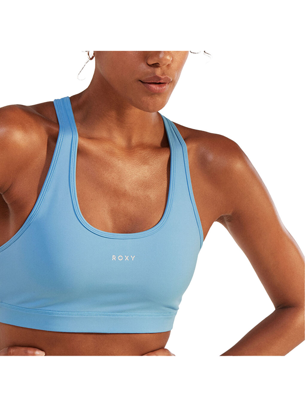 Kadın Fitness Bra STG Sports Bra J Tops Mavi-5