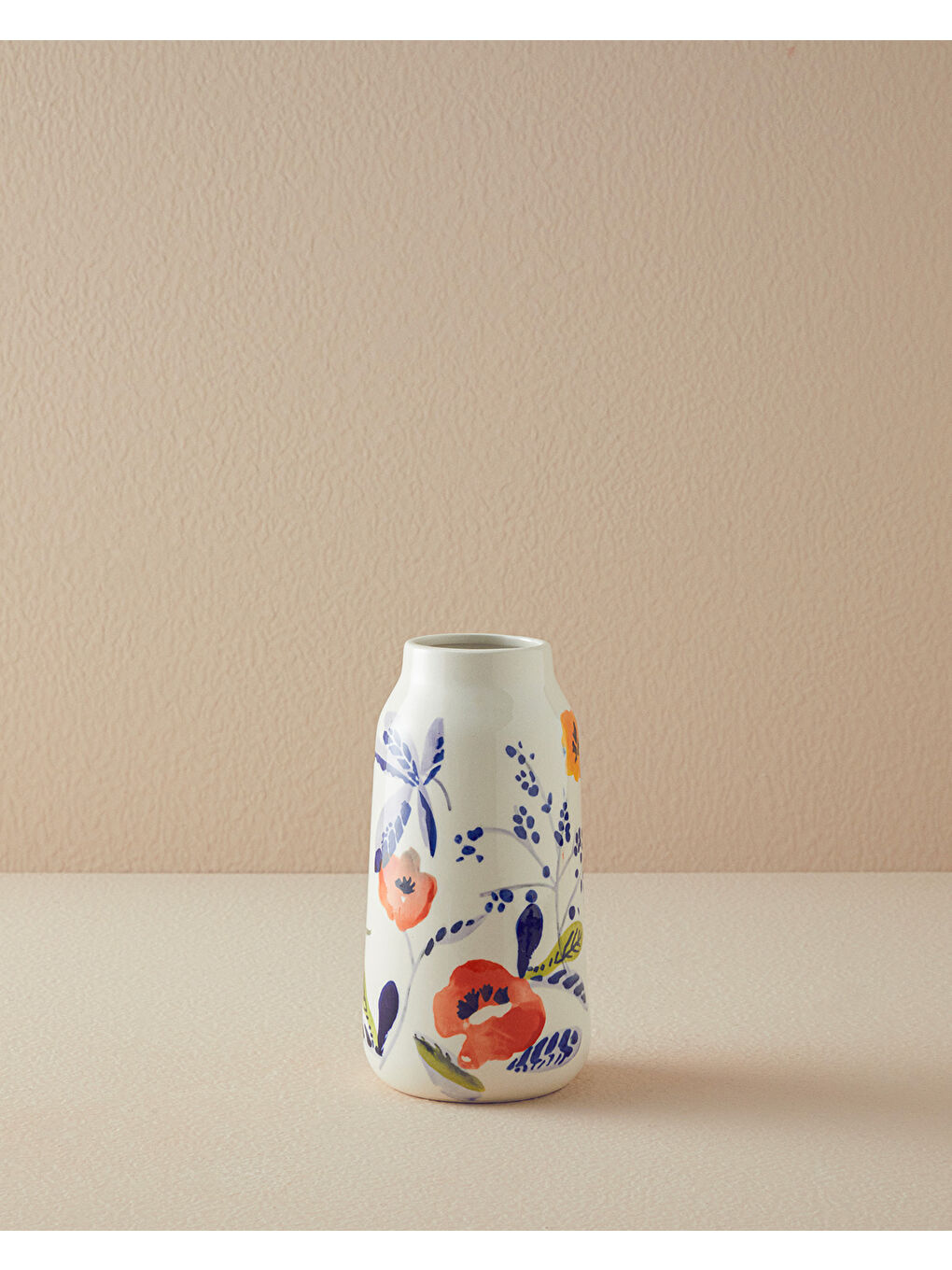 Flowery Vazo Beyaz-1