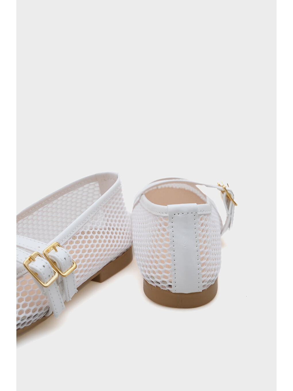 Beyaz June Kadın Babet-4