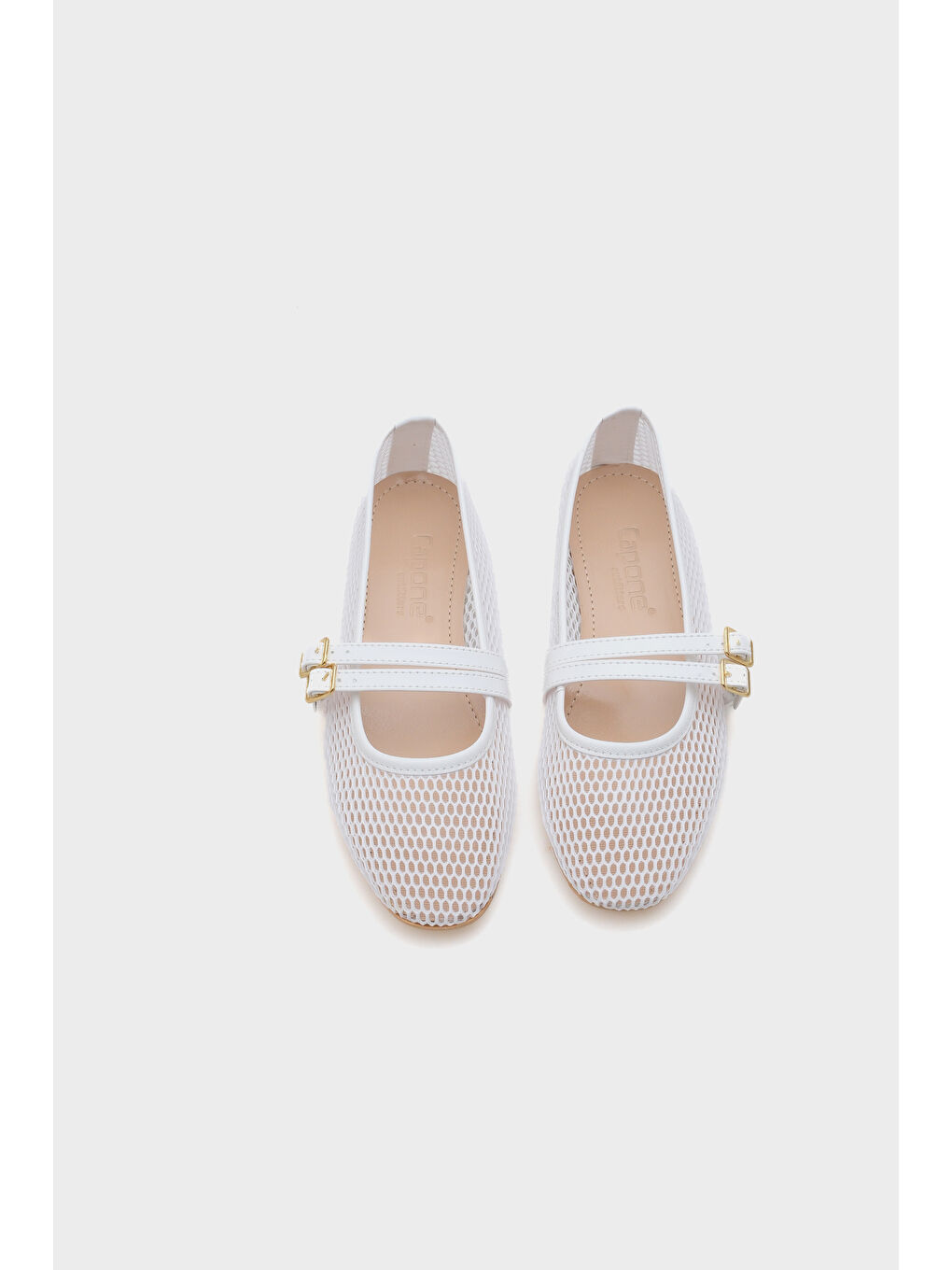 Beyaz June Kadın Babet-5