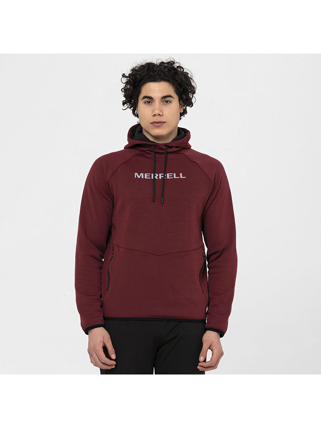 Bordo Erkek Kırmızı Sweatshirt-2