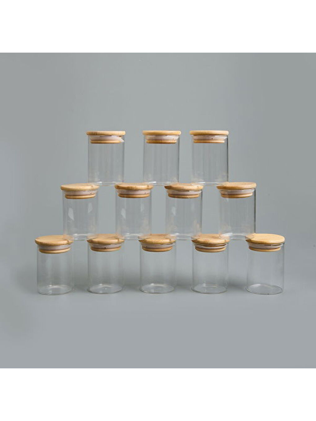 Karışık Eraldo 12'li Baharatlık - Açık Kahverengi / Şeffaf - 200 ml-2