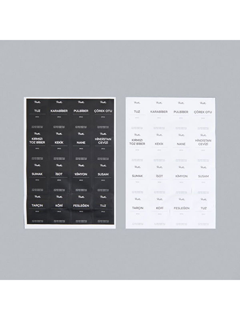 Karışık Eraldo 12'li Baharatlık - Açık Kahverengi / Şeffaf - 200 ml-3