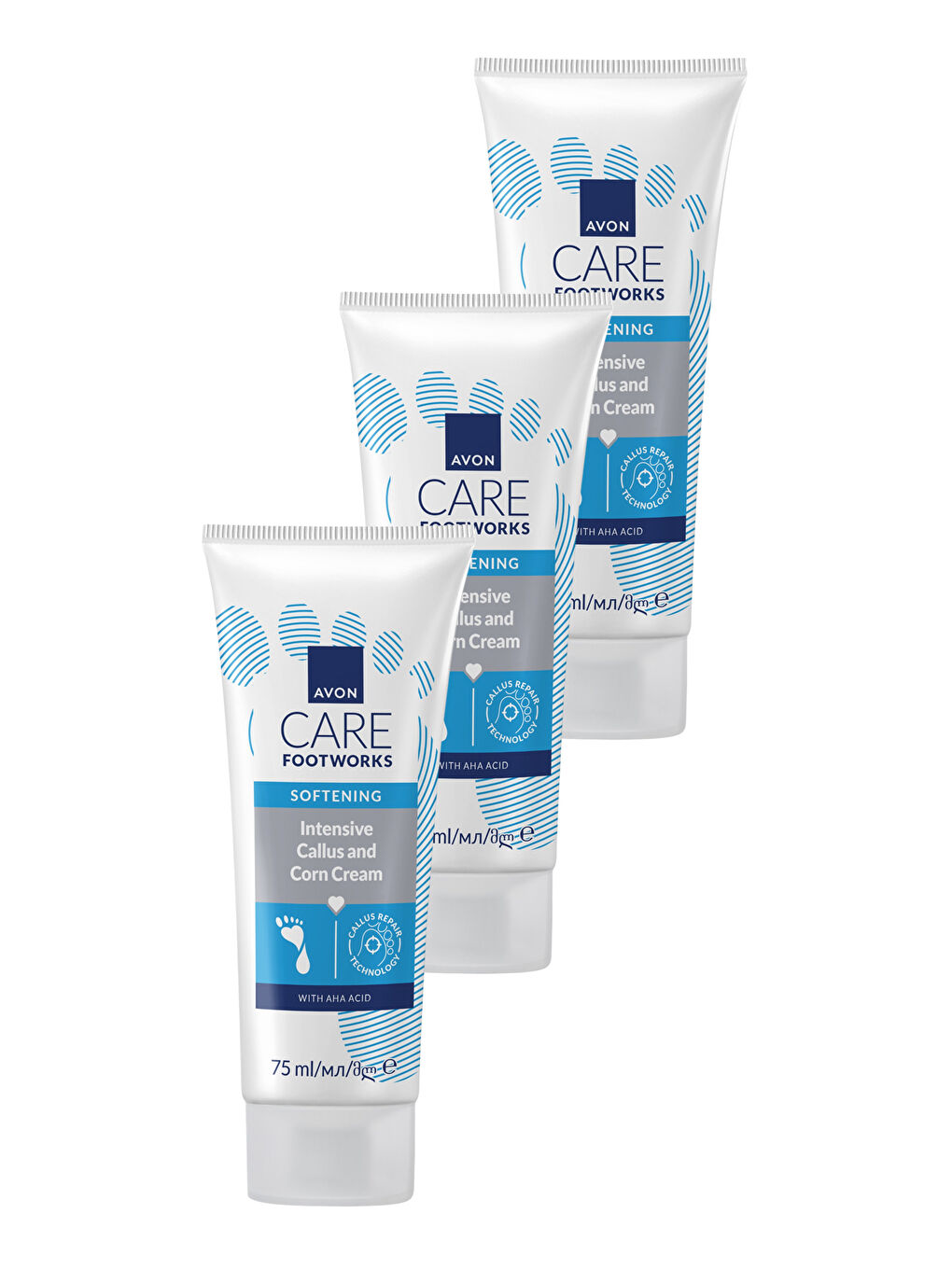 Footworks Yumuşatıcı Ayak Kremi 75ml Üçlü Paket