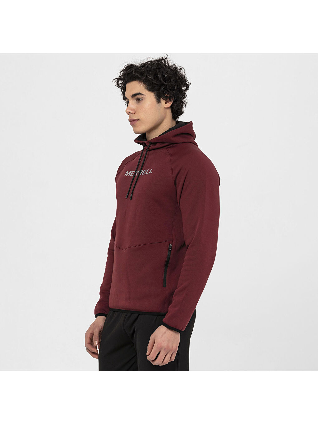 Bordo Erkek Kırmızı Sweatshirt-3