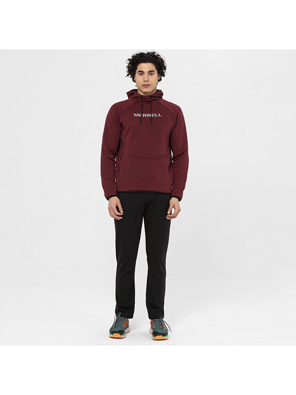 Bordo Erkek Kırmızı Sweatshirt-5
