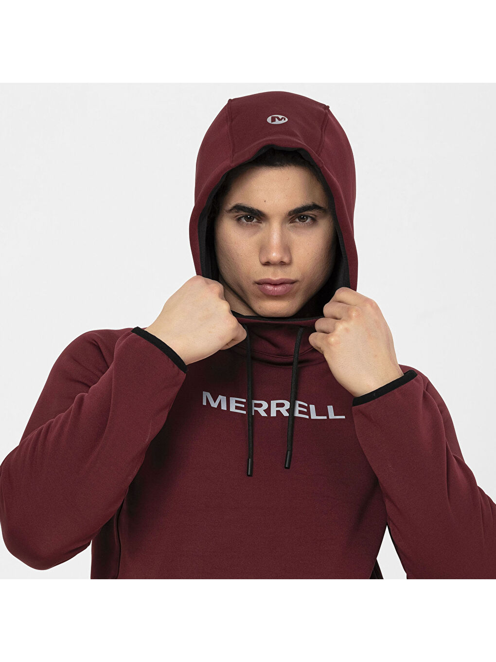 Bordo Erkek Kırmızı Sweatshirt-6