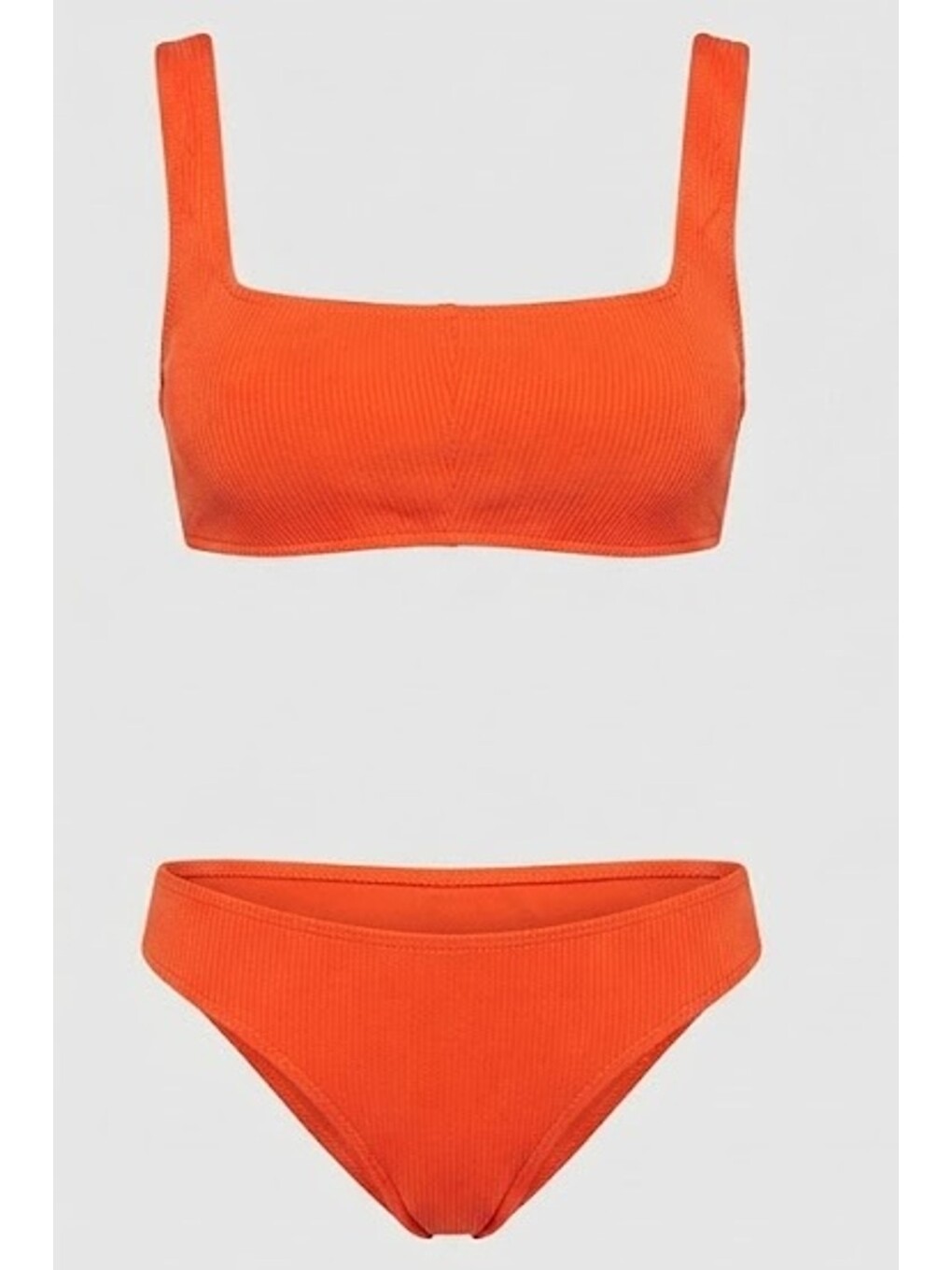 Kahverengi Straplez Bikini Takım 3227 Tarçın
