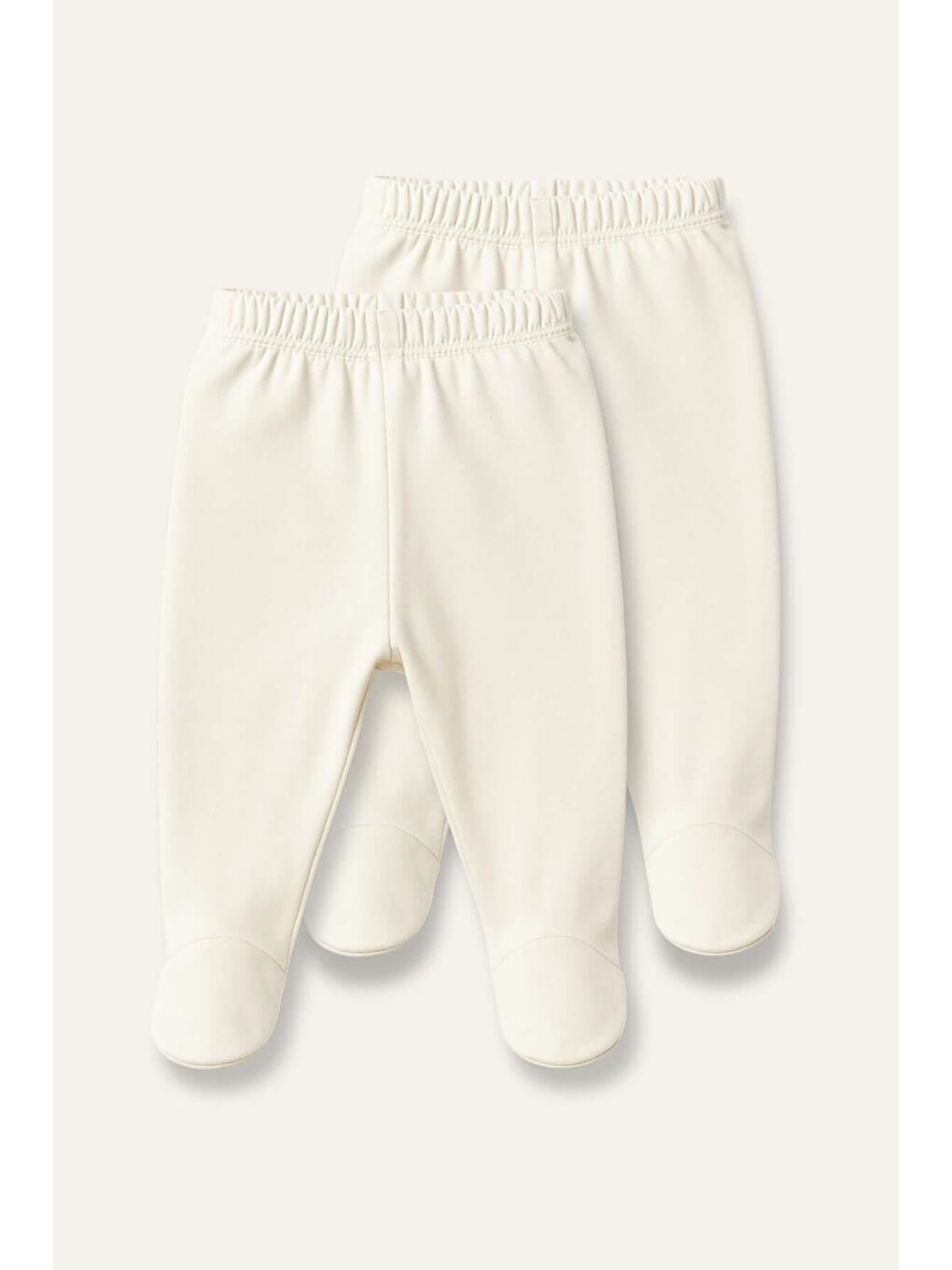 Unisex Bebek İkili Tek Alt - Ekru