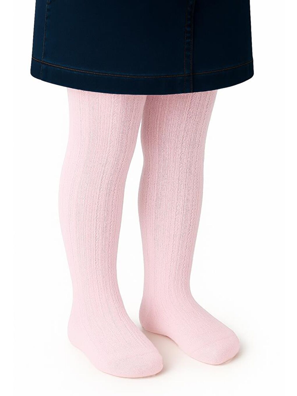 Pembe Baby Rea Desen 6- Bebek Kız Külotlu Çorap