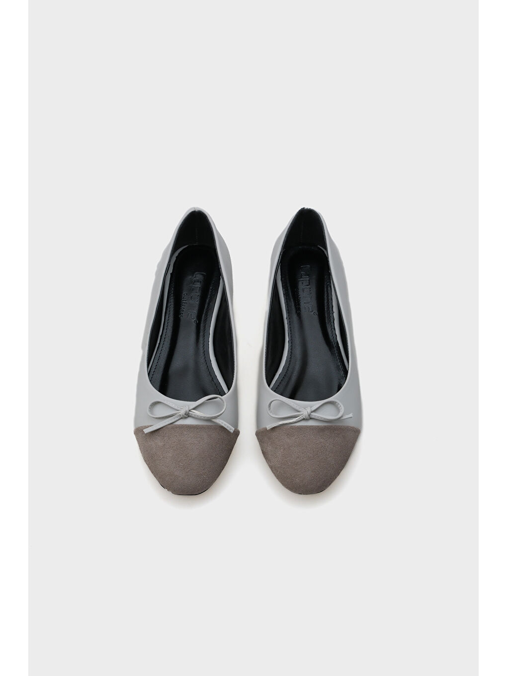 Gri Becky Burnu Süetli Kadın Babet-5