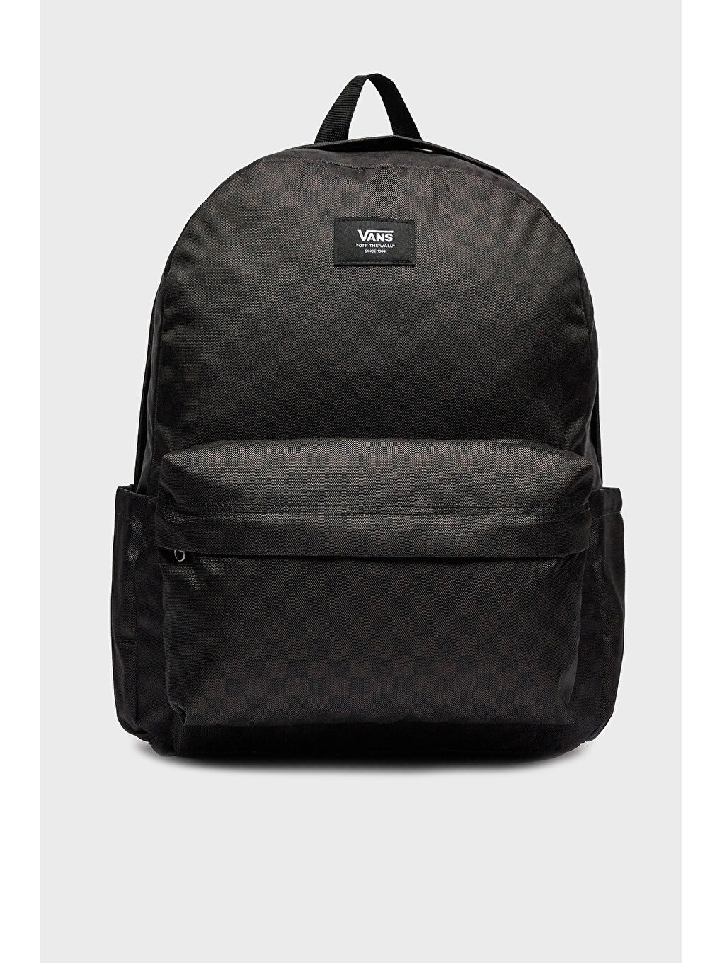 Siyah Old Skool Dama Desenli Logolu Erkek Sırt Çantası VN000H4XBA51